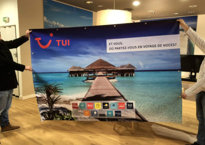 Graphisme, Impression, Signalétique – Tui Voyage