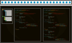 Développeur Web, illustration représentant un logiciel de programmation et des lignes de code ReactJs - Montargis