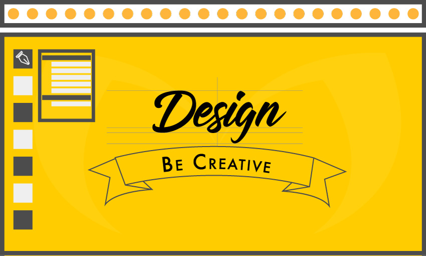 Graphiste, Webdesigner, Création de logo, identité visuelle représentée par une illustration